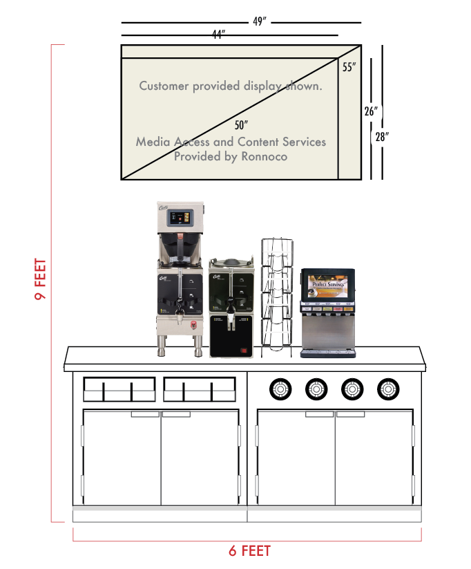 Small Coffee - Single Direct Heat